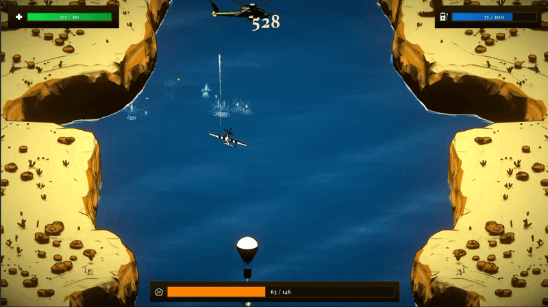 Canyon Raid combat gameplay clip